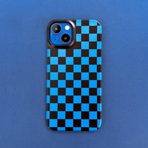 아이폰 11 12 13 Pro Max 체크무늬 폰케이스 자체제작