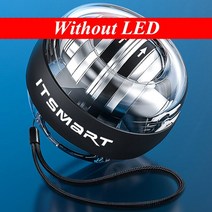 자이로볼 LED 자이로스코픽 파워볼 자동 시작 범위 자이로 파워 손목 볼 팔 손 근육 포스 트레이너 피트니스 장비, [03] Platinum