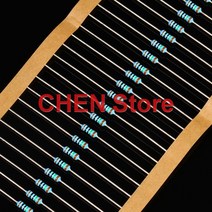 50PCS VISHAY BC MRS25 0.25W 1/4W 100R-910R 1% 구리 발 금속 필름 오디오 저항 130R 220R, 02 120R