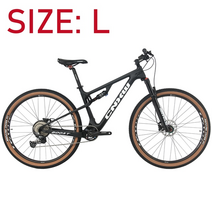 서스펜션 마운틴 컴플리트 바이크 29er xc mtb 11speed 자전거 카본 프레임 디스크 브레이크 가변 속도 소프트 테일 산악 자전거, 엘 (180cm-190cm)