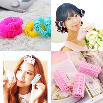 루머스 봄맞이 샤랄라 헤어롤 그루프 12종, 1개, 7_HU056 라지(3ea 1set)