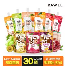 로엘 [30팩] 팅글 곤약젤리 9가지맛(복숭아 머스캣 애플망고 감귤 석류 리치 후르츠 등), 기타, 6-1. 제주감귤+리치+패션후르츠