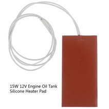 300w 220v 엔진 오일 탱크 실리콘 히터 패드 범용 연료 탱크 물 탱크 고무 가열 매트 온난화 액세서리 10x15cm, 5x10cm