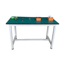 정전기 방지 작업대 공장 실험실 검사 수리 테이블, 0.6m x 0.4m x 0.75m