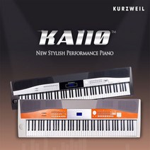 롯데백화점온누리뮤직 커즈와일 신디사이저 KA110 (오렌지블랙), 블랙