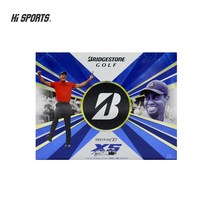 브리지스톤 TOUR B XS 12구 3피스 타이거우즈 골프공, 1개, 12개, 화이트