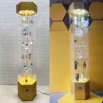 LED 레고 피규어 장식장 명품가방 유리 진열장 선반 피규어 프라모델 건담 레고아크릴, 1m6흰색