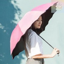 접이식우산 자외선차단 암막 튼튼한 우산 양산 플라워