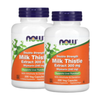 나우 실리마린 밀크시슬 300mg 베지200 아티초크 밀크씨슬 MilkThistle 2통