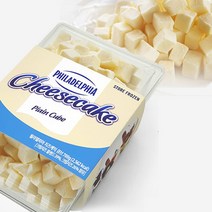 필라델피아 큐브 치즈케익 플레인 700g, 1개