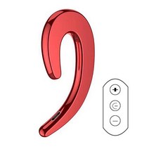 범용 골전도 이어폰 무선 블루투스 4.2 스포츠 스테레오 헤드셋 노트북 태블릿 샤오미 아이폰 7 8 X, 빨간