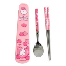 릴팡 몰랑이 공간효율진공스텐수저케이스세트 MO7646, 단품