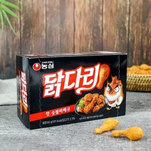 너만아는과자점 농심 닭다리 핫숯불바베큐 66g / 스낵 간식, 단품없음