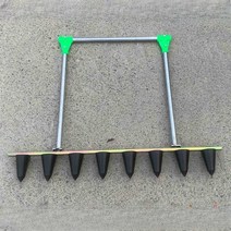딸기 모종 구멍 펀처 도구 파종 기계 씨앗심기 이식기, C.파종기 8구 직경 5.5cm 깊이 11cm