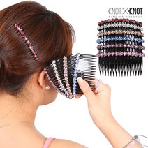 [KNOTXKNOT] 잔머리 올림머리를 위한 플라워 잔꽃 빗핀 6p