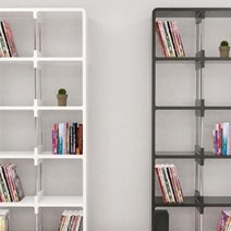 거실책꽂이 깊은책장 서재장 더크린 DIY 3 P2X5 A 틈새 수납함 좁은, 블랙