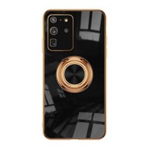 울프보이 갤럭시S20울트라 전용 골드 스마트 홀더링 컬러 젤리 휴대폰케이스