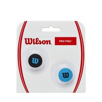 WILSON 유니 성인 프로 필 울트라 댐프너 블루/블랙 2 US, Pro Feel Ultra
