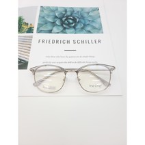 53사이즈 더셰프 라운딩사각 투명하금테 안경 MASALA C.SOY 셰프안경 글라스셰프