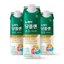 웰라이프 영양보충 뉴케어 당플랜 프로 호두맛 (24팩) 고단백 간식 노인식 영양균형식 체중조절, 21set