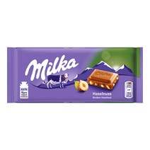 밀카 헤이즐넛 초콜릿 100g 견과류 Milka Hazelnut Chocolate