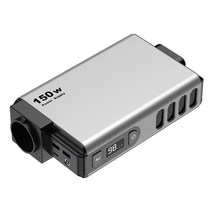 무소음발전기 소형 캠핑 150w 휴대용 미니 발전소 pd100w 홈 비상 전원 은행, 찢어진 조각, 에게, 1개