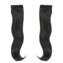 가발매니아 보그웨이브 46cm 부분2헤어피스 붙임머리 made in korea, 초코브라운(제디원사)