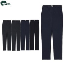 네파 NEPA 송파점 남성용 4컬러 가을 심플한 외관의 기본형 스타일로 아웃도어는 물론 일상복으로도 활용도가 높은 스타일 BASICO 바시코 에코 등산 팬츠 7H51601SP