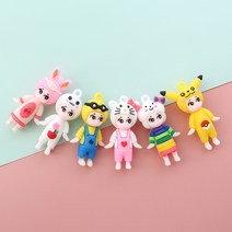 마이엔젤 캐릭터 장식 키링DIY 키링장식 에어팟키링, 플라워
