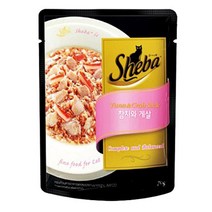 쉬바 참치와 게살 파우치70gx24개, 1박스
