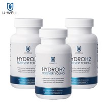 유웰 하이드로 H2 수소 영양제 Uwell Hydro 90캡슐 3통, 3개, 90정