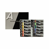 알파 전문가 아크릴물감 50ml 12A 12B