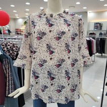 크로커다일레이디 쉬폰칠부롱블라우스clafbl101