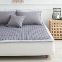 사계절 알러지케어 모던 솔리드 침대 패드 카페트 LK 사각 침대 이불 패드 바닥 카펫 라지킹