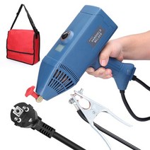 아크용접기 경량 가정용 논가스 플라스틱 용접기 범퍼복원 부품 110v220v 휴대용, 1-네이비 블루