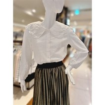 ab.f.z 에이비에프지 GD01 빅카라 자수블라우스 AFW1QB40C