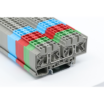 서일전자 USL-5SR4D 300V 20A (1EA) 레일식 단자대 터미널블럭 커넥터, 적색-5P, 선택안함