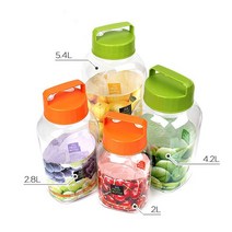 락앤락 과실주병 2L 2.8L 4.2L 5.4L 담금주 과일주 만들기 담금주병 담금술통 국내생산, 1개