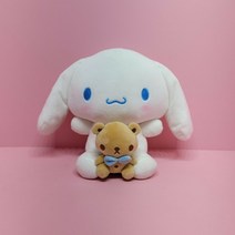 맥스토어 산리오인형 학사모 빼빼로 가방고리 동전지갑 캐릭터 봉제 인형, 프렌즈 시나모롤 25cm