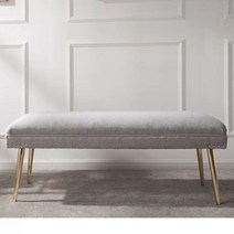 북유럽 모던 심플 신부 대기실 의자 체어 소파 벤치 스툴 현관입구 신발장 긴 2인용 쇼파, 그레이 80x40x45, 1개