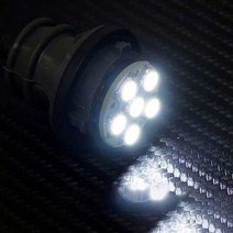 12V 24V LED 시그널 전구 6발 차량 DIY 안전 운행, 쿠팡 12V싱글/블루, 1개