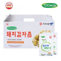 강원식품 돼지감자즙 100mL 30포, 60포