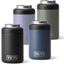 YETI RAMBLER 예티 램블러 캔커버 캔쿨러 보냉 12온즈, 4 Black, 1개