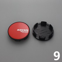 휠캡 4pcs 53mm/48mm 클립 advan 센터 캡 림 휠 커버 ssr xxr enkei 엠블럼 스티커 허브, [11] 9, 4개