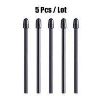 1Lot 교체 가능 검정색 그래픽 드로잉 Wacom Pro Pen 2 / Intuos 3 4 Cintiq 16 22 Mobile Studio 용 표준, 한개옵션1, 01 5 Pcs