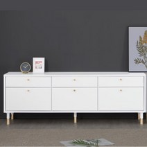 1500 와이드거실장 넓은 티비받침대 다이 거치대 장식장 tv, 네이비