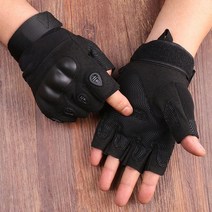 텃밭 관리기 미니 경운기 트랙터남자 전체 손가락 장갑 군사 전술 오토바이 페인트볼 슈팅 에어소프트, 04 Black  Short_02 L