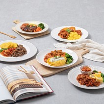 코코아쿡 한끼간편 원픽반찬도시락 5종 점심저녁, 매콤춘천닭갈비&스크램블에그, 1개, 180g
