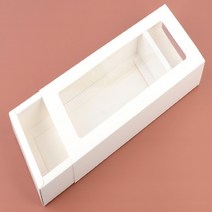 투명 슬리브 수건 포장 상자 박스 직사각 화이트