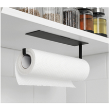 레디박스 간편부착 접착식 키친타올 걸이, 2개, 블랙